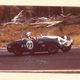 Jim Barbour racing an Austin-Healey Sprite.